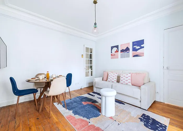 Blue And Pink Flat Next Montparnasse Apartament *