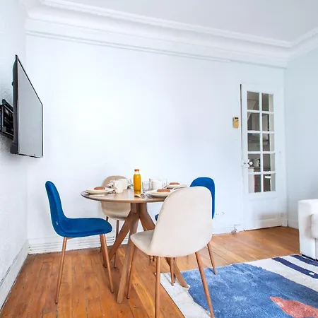 아파트 Blue And Pink Flat Next Montparnasse *